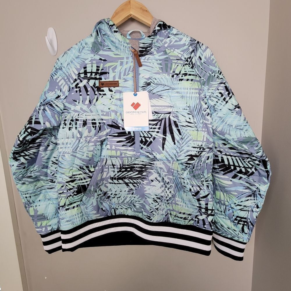 Obermeyer Peri Down Anorak Jacket - 550 Fill Power, Zip Neck ( Big Girls) - L